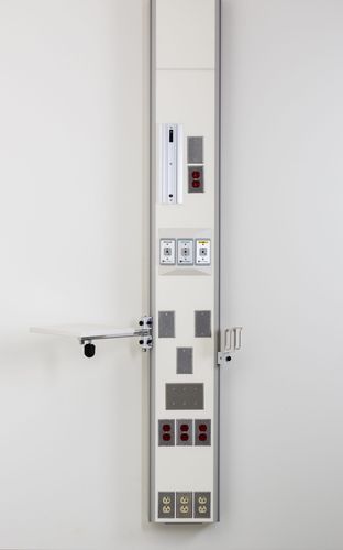 Wandmontierte Versorgungseinheit - PROFILE® 7200-S  - Modular Services Company - vertikal