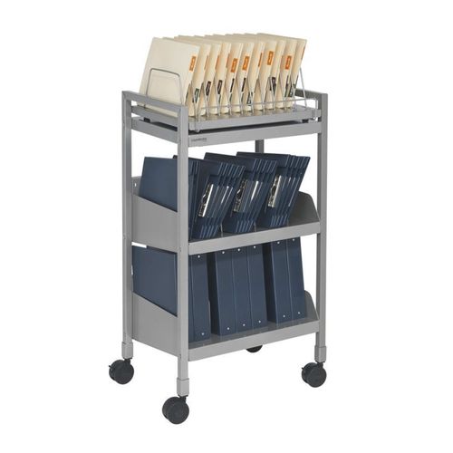 Medizinischer Wagen - FlexFit®  - Carstens - für Patientenakten / für Transport / Lager