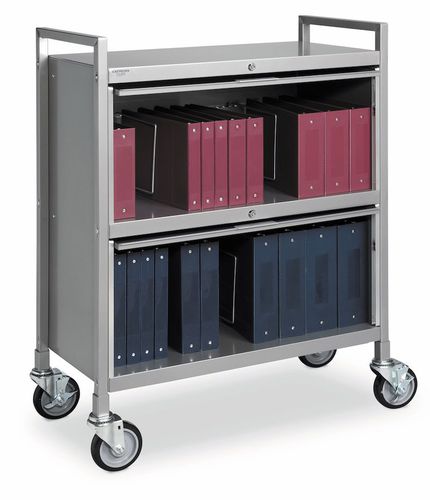 Medizinischer Wagen - PrivacyLine™ - Carstens - für Krankenakten / Transfer / Lager