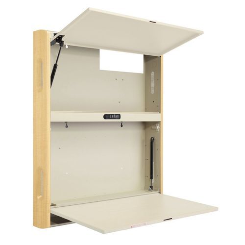 Medizinisch Computer-Arbeitsplatz - WALLAroo® 6690 - Carstens - wandmontiert / einbaubar