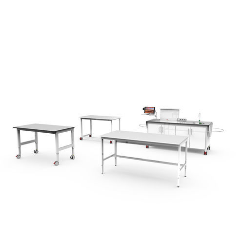 Mobile Arbeitsplatte für Labor - L6 - Industrial Laborum Iberica - modular