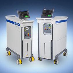 Laser für Lithotripsie - EMPOWER  - Olympus America - Holmium / Ho:YAG / auf Wagen