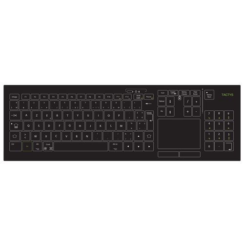 Medizinische Tastatur / Touchpad - SLIM 824  - TACTYS