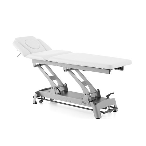 Elektrische Massageliege - Theraspace Z5 - Meden-Inmed - auf Rollen / mit Armstütze / dreiteilig