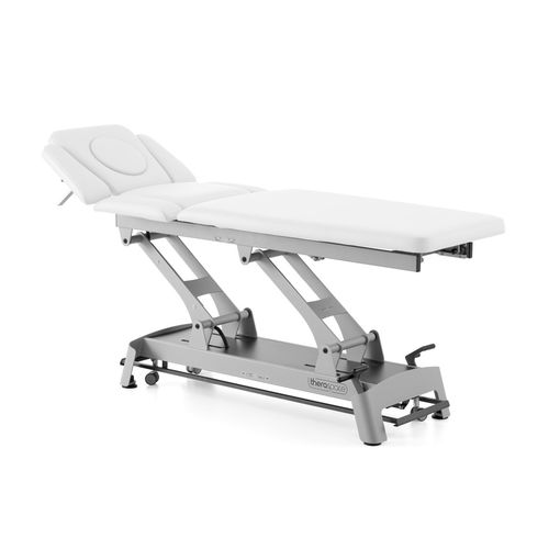 Elektrische Massageliege - Theraspace Z7 - Meden-Inmed - auf Rollen / mit Armstütze / dreiteilig