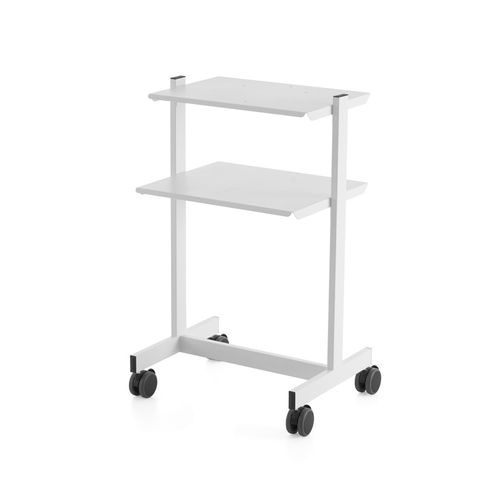 Medizinischer Wagen - Trolmed SPA-2 - Meden-Inmed - Pflege / mit Korb / mit Regal