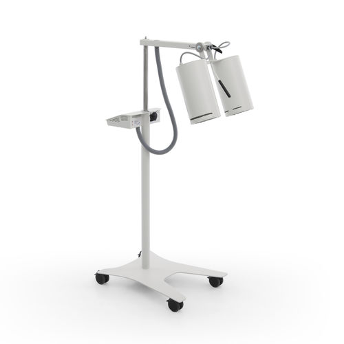 Orthopädische Phototherapielampe - SOLMED DUO - Meden-Inmed - auf Rollen / Infrarot