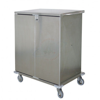 Sackhalterwagen für saubere Wäsche - ARTOSF005 - Carmeccanica S.r.l. - für Kliniken / Lager / 2-türig