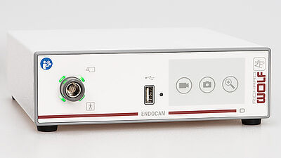 Videoprozessor für Endoskopie - ENDOCAM D - Richard Wolf - mit Videorekorder