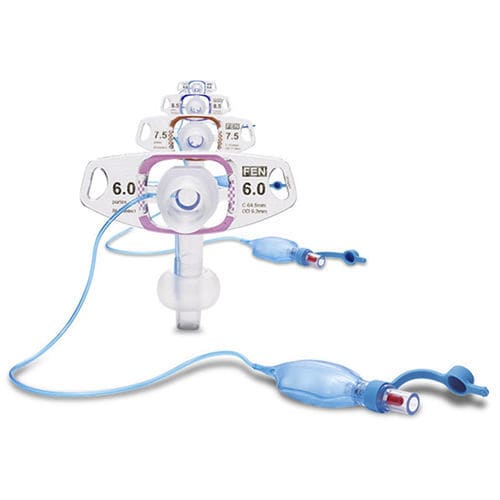 Kanüle für Tracheotomie - Portex™ BLUselect™ - Smiths Medical Surgivet - Ansaug / gerade