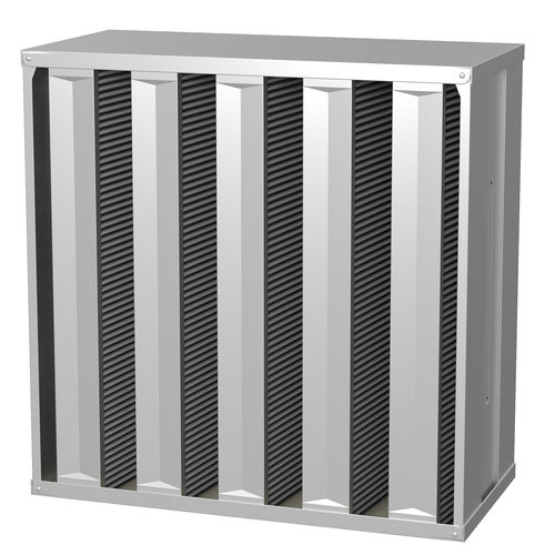 Aktivkohlefilter - GigaPleat NXPC - Camfil - Luft / für Reinraum / Edelstahl