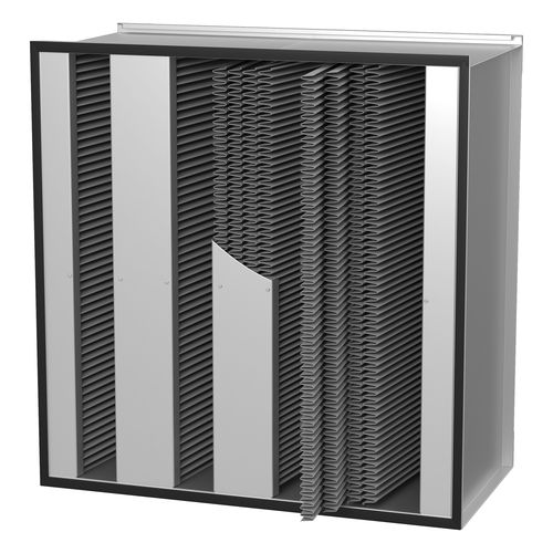 Aktivkohlefilter - GigaPleat XPC - Camfil - Luft / für Reinraum / Edelstahl