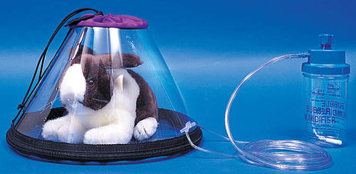 Sauerstoffhaube für Veterinärmedizin - J0652B - Jorgensen Laboratories