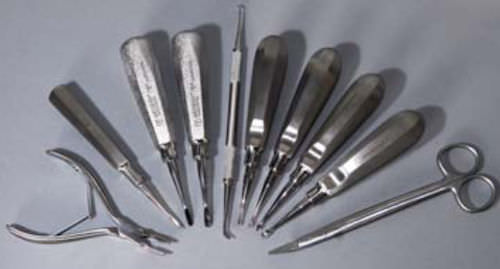Tierärztliches Instrumentenset / für Zahnextraktion - Woodward - Dentalaire