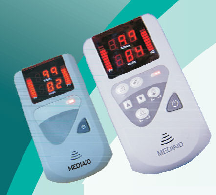 Handgerät-Pulsoximeter - 30 - Mediaid Inc. - kompakt / medizinisch / batteriebetrieben