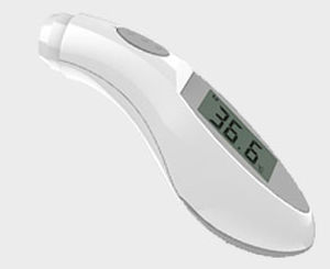 Fieberthermometer - THM010-HT002 - Mediaid Inc. - elektronisch / Stirn