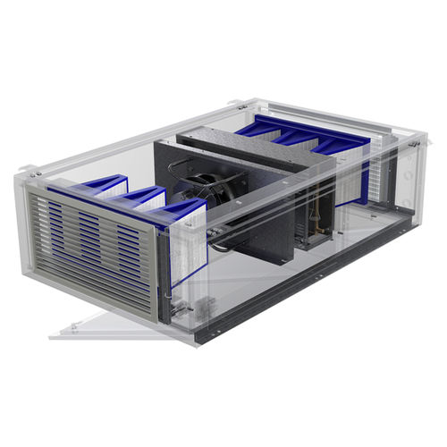 Luftaufbereitungsanlage für OP-Saal - Vindur® Top - Weiss Technik - Dach