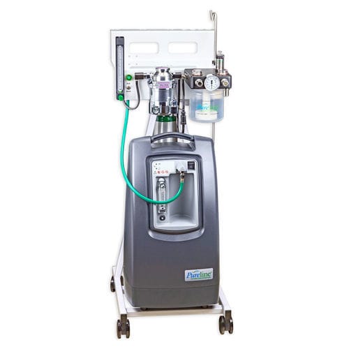 Anästhesiearbeitsplatz für Veterinärmedizin / Rollenstativ - Pureline® M8000 - Supera Anesthesia Innovations