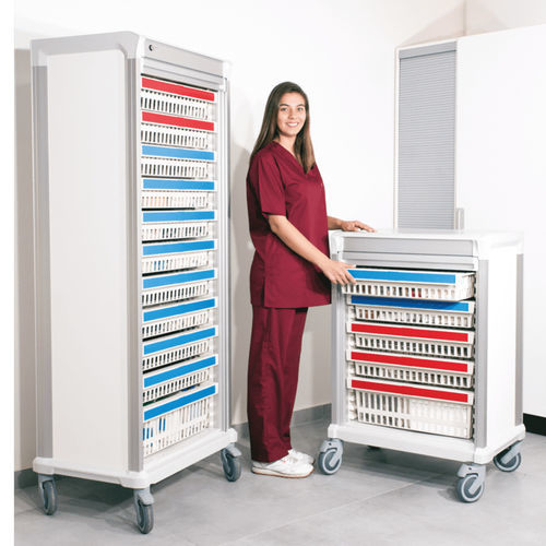 Medizinischer Wagen - EY411 - Mis Medical - Mehrzweck / für Transport / für Materialumschlag