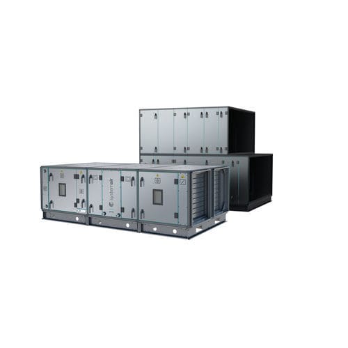 Luftaufbereitungsanlage für Klimaanlagen - Geniox Side-by-Side - Systemair HSK - kompakt / modular / Dach