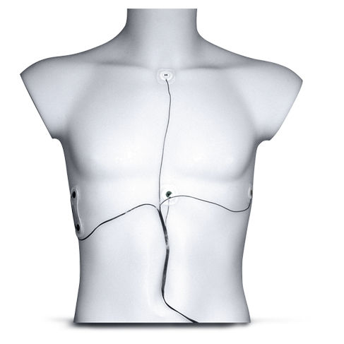 EKG-Elektrode - EASI  - Schwarzer CardioTek