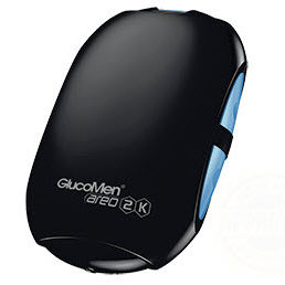 Kabelloses Blutzuckermessgerät - GlucoMen areo 2K  - Menarini Diagnostics - ohne Code