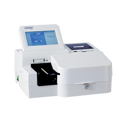 Halbautomatisches biochemisches Analysegerät - UNAMAX LITE - Menarini Diagnostics - für klinische Diagnose / Tisch / Blut