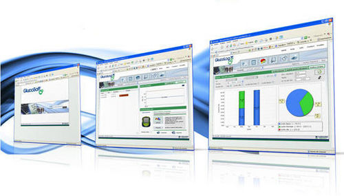 Medizinische Software - GlucoLog  - Menarini Diagnostics - Diabetes-Verwaltung / überwacht / CE