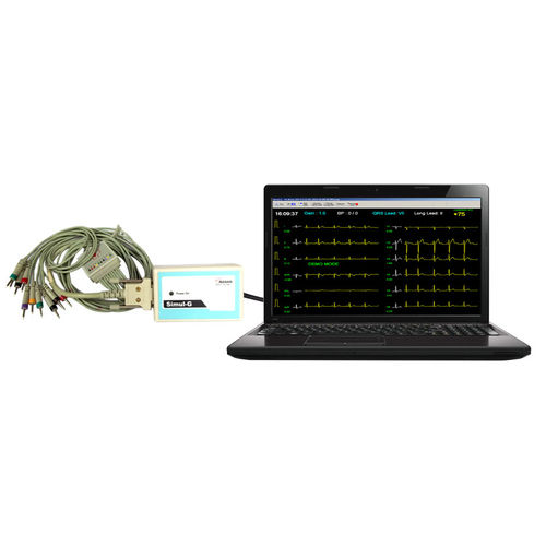 Ruhe-Elektrokardiograph - SIMUL-G - Nasan Medical Electronics - 12 Kanäle / für PC / USB