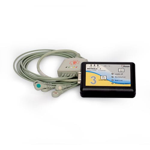 Langzeit-EKG / 3 Kanäle - Reveala-3  - Nasan Medical Electronics