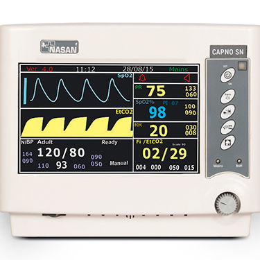 Tragbarer Multiparameter-Monitor - Capno SN - Nasan Medical Electronics - Atemfrequenz / Herzfrequenz / Kapnographie
