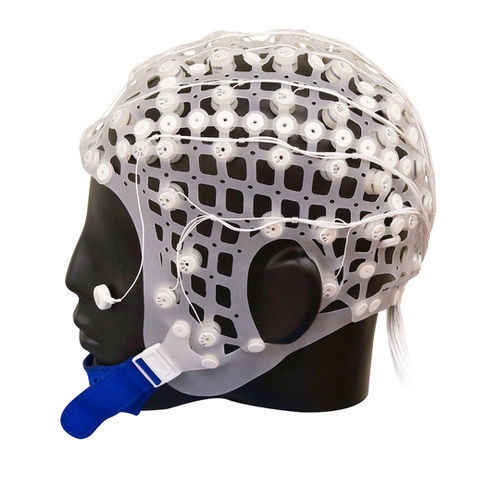 EEG-Haube / 256 Kanäle - Quik-Cap Hydro Net - Compumedics Neuroscan - für Erwachsene / weiß