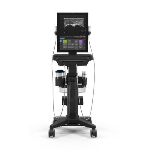 Plattformmontiertes Ultraschallgerät - ST - Sonosite - für Multifunktions-Ultraschall / Schwarz-Weiß / mit Touchscreen