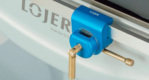Klammer für OP-Tisch / aus Aluminium - CL2210 - Lojer