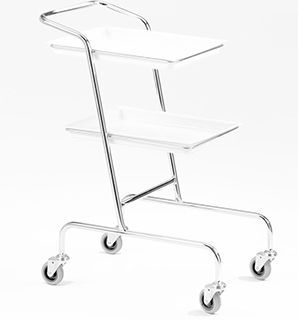 Medizinischer Wagen - 255 - Lojer - für Instrumente / für Transport / Service