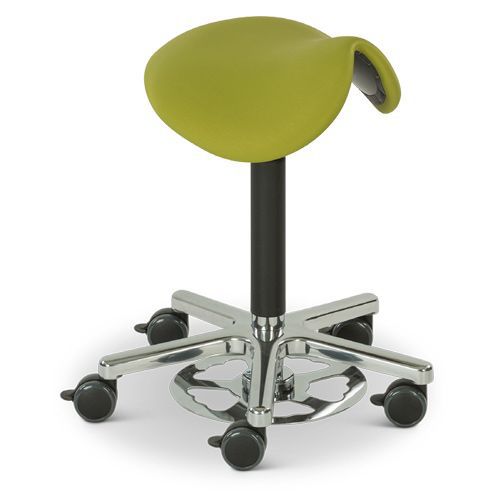 Hocker für Gesundheitseinrichtungen - CH1200  - Lojer - höhenverstellbarer / auf Rollen / sattelförmig