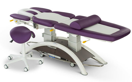 Elektrische Massageliege - Capre FX5  - Lojer - auf Rollen / mit höhenverstellbarer Rückenlehne / mit Armstütze