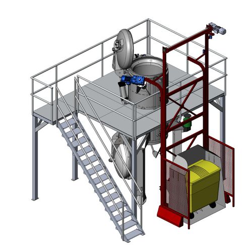 Medizinisches Abfallaufbereitungssystem - T700 - ECODAS - automatisch / stationär / mit Reißwolf
