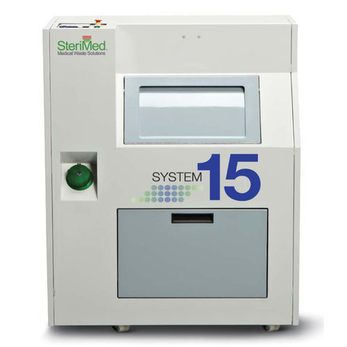 Medizinisches Abfallaufbereitungssystem - System 15 - Sterimed Systems - mit Reißwolf