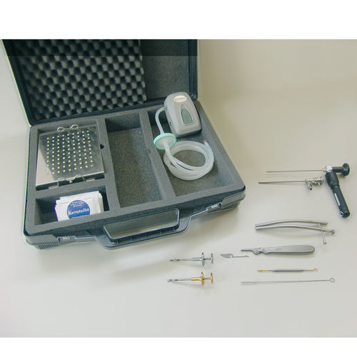 Tierärztliches Instrumentenset / für Theloskopie - SET-ZIZ-3 - Dr. Fritz - für Rinder