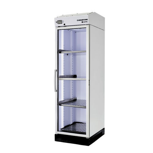 Schrank für Chemikalien - CHEMSTORE - STERIS - CANTEL - mit Regal / mit Tür / 1 Tür