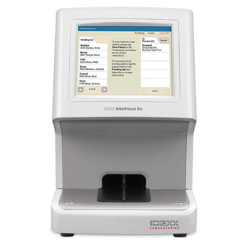 Automatischer Immunoassay-Analysator - SNAPshot Dx - Idexx Laboratories - für Veterinärmedizin / ELISA / Tisch
