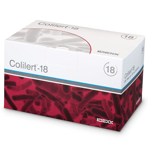 Schnelltest für Wasseranalyse - Colilert-18 - Idexx Laboratories - Escherichia coli / coliforme Bakterien / für Wasser
