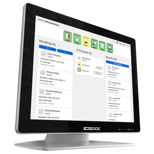 Datenmanagementsystem - VetLab - Idexx Laboratories - Information / Diagnose / Point-of-Care