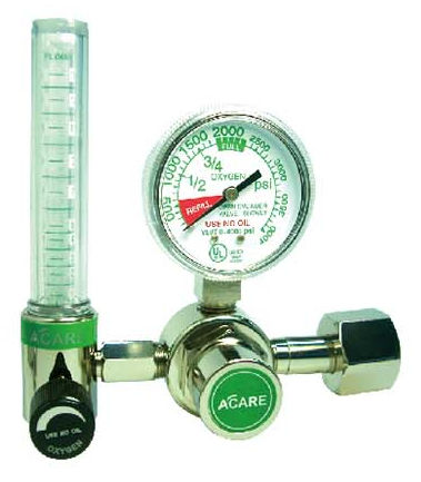 Sauerstoff-Druckregler - VSY series - Acare - medizinisch / einstufig / einstellbar