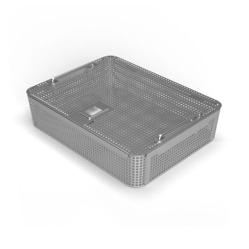 Sterilisationskorb für Instrumente - AS291 series - Aysam Orthopaedics - perforiert / vergittert