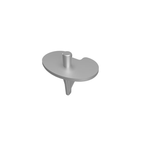 Tibiaplateau mit mobiler Scheibe - AK704TCMC0 series - Aysam Orthopaedics - zementiert