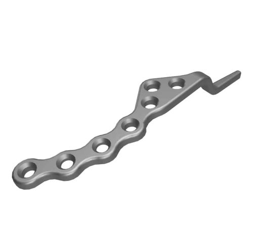 Kompressionsplatte für Schlüsselbein - A526 series - Aysam Orthopaedics - ohne Verriegelung / Metall