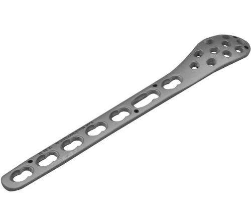 Kompressionsplatte für Fibula - A143 series - Aysam Orthopaedics - distal / mit Verriegelung / Metall