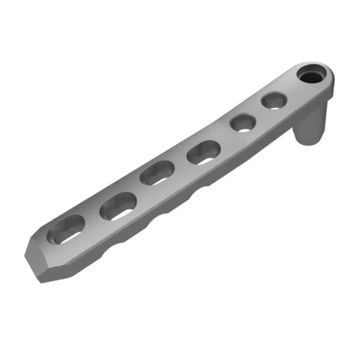 Kompressionsplatte für Oberschenkelknochen - A100 02 314 0002 - Aysam Orthopaedics - distal / mit Verriegelung / Metall